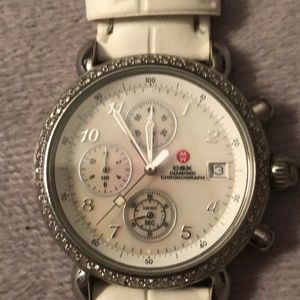 Michele CSX Diamond Chronograph